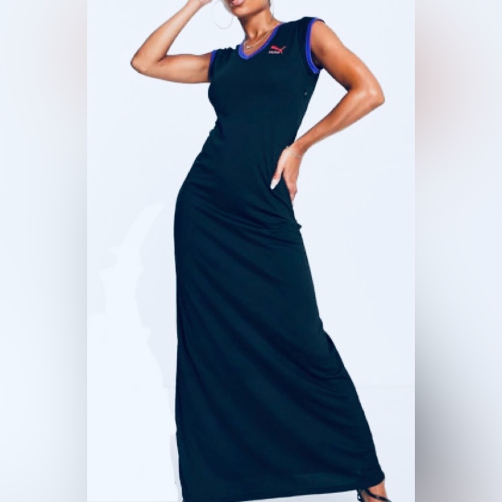 puma dua lipa maxi dress